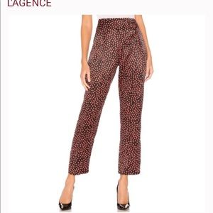 L’agence Adrienne silk relaxed fit pants